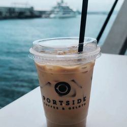 Iced white mocha