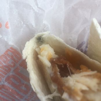 McDonald's - Old and moldy chicken snack wrap. - Fast Food Near Me - Irwindale, California