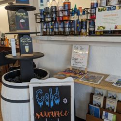 The Golden Cup - Pickup counter for drinks