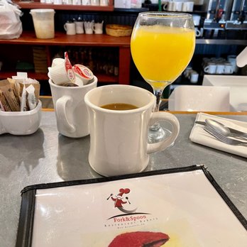 Fork and Spoon - Coffee and Mimosa - New American Near Me - New Braunfels, Texas