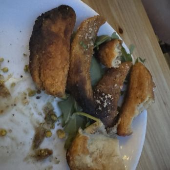 Industry Kitchen - Truffle Potato Wedges were burnt. - American Near Me - New York, New York Industry Kitchen - Truffle Potato Wedges were burnt. - American Near Me - New York, New York