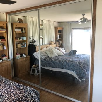 Dr Slide-Door - Bedroom closet. Both doors slide. - Door Sales/Installation Near Me