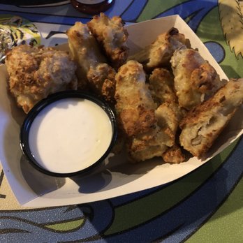 The Garage - Apparently this is what you get when you order original chicken wing. No sauce added whatsoever. Definitely previously frozen and baked. - Breweries Near Me - Albany, Oregon The Garage - Apparently this is what you get when you order original chicken wing. No sauce added whatsoever. Definitely previously frozen and baked. - Breweries Near Me - Albany, Oregon