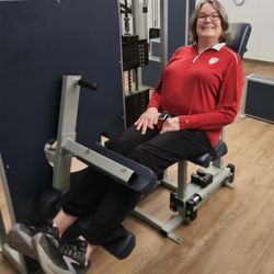 Exercise Inc - Me at one of the machines!