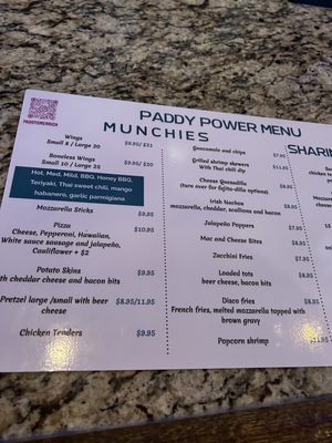 Menu photo 3 Paddy Power Merrick, NY