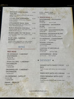Menu photo 4 Buddha Thai Bistro Vacaville, CA