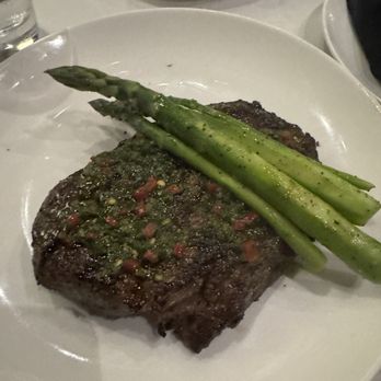 Rainbow Lodge - Hand-Cut 16 Ounce 44 Farms Beef Ribeye Steak - New American Near Me - Houston, Texas
