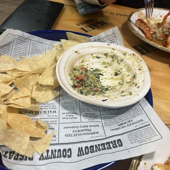 Bubba Gump Shrimp - Spinach dip - Southern Near Me - Gatlinburg, Tennessee