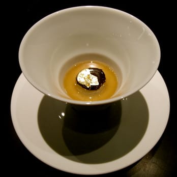 Saison - Custard. Winter melon. Black truffle. Gold leaf. - New American Near Me - San Francisco, California Saison - Custard. Winter melon. Black truffle. Gold leaf. - New American Near Me - San Francisco, California