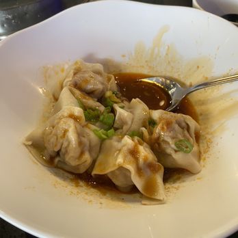 Thumbling - spicy pork wontons - Shanghainese Near Me - West Covina, California Thumbling - spicy pork wontons - Shanghainese Near Me - West Covina, California