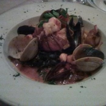 Palazzo Restaurant - Look at this seafood delight served over a dark delicious pasta. Yummy :) - Italian Near Me - Montclair, New Jersey Palazzo Restaurant - Look at this seafood delight served over a dark delicious pasta. Yummy :) - Italian Near Me - Montclair, New Jersey