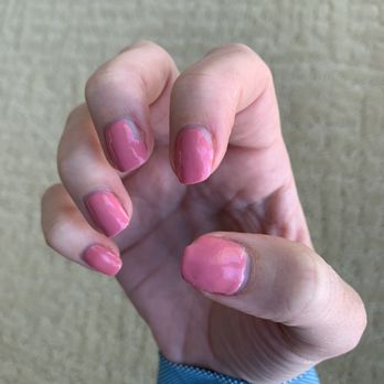 Luray Nails - Gel Manicure done by Kate - Day 7 - Nail Salons Near Me - Vienna, Virginia