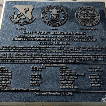 F-111 Aardvark - Parks Near Me - Clovis, New Mexico