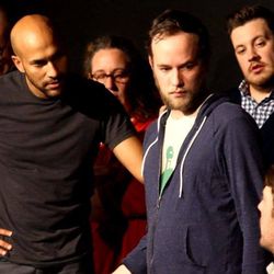Planet Ant Theatre - Keegan Michael Key (one of Planet Ant's Founding members) playing with the Home Team during the Holiday Blowout.