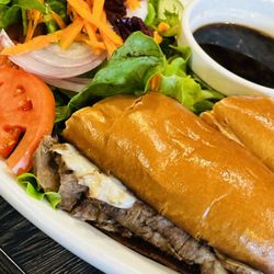Reynold's Restaurant - Original & Swiss Beef Dip w/ Garden Salad