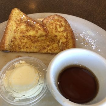 Bill's Cafe - French Toast Combo. Sorry, forgot to take picture before almost finished. It was delish. - Breakfast & Brunch Near Me - Fremont, California