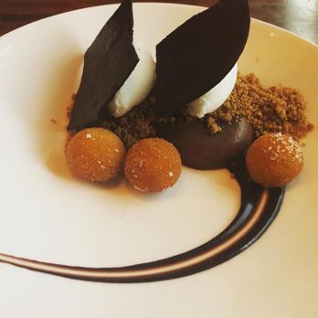 Uchi Houston - Fried cream (NOT to be mistaken for ice cream) dessert=To. Die. For. - Sushi Bars Near Me - Houston, Texas Uchi Houston - Fried cream (NOT to be mistaken for ice cream) dessert=To. Die. For. - Sushi Bars Near Me - Houston, Texas