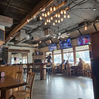 Sequoia Brewing - Window seating - American Near Me - Fresno, California Sequoia Brewing - Window seating - American Near Me - Fresno, California