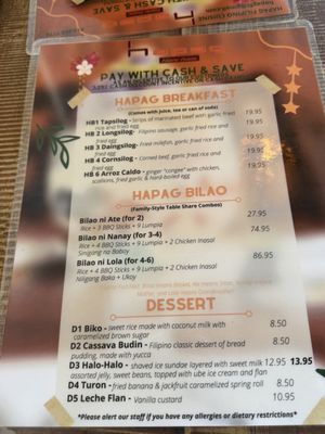 Menu photo 1 Hapag Filipino Cuisine Yonkers, NY Menu photo 1 Hapag Filipino Cuisine Yonkers, NY