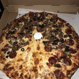 Small combo $21 at 16". 1/4 was all cheese :-)
