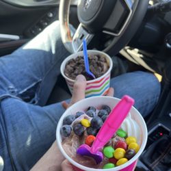 Foyolicious - He ripped his pants while bowling, but froyo made it all better.