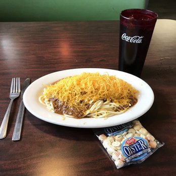 Demetrios V - a plate of spaghetti and a drink - Diners Near Me - Cincinnati, Ohio Demetrios V - a plate of spaghetti and a drink - Diners Near Me - Cincinnati, Ohio