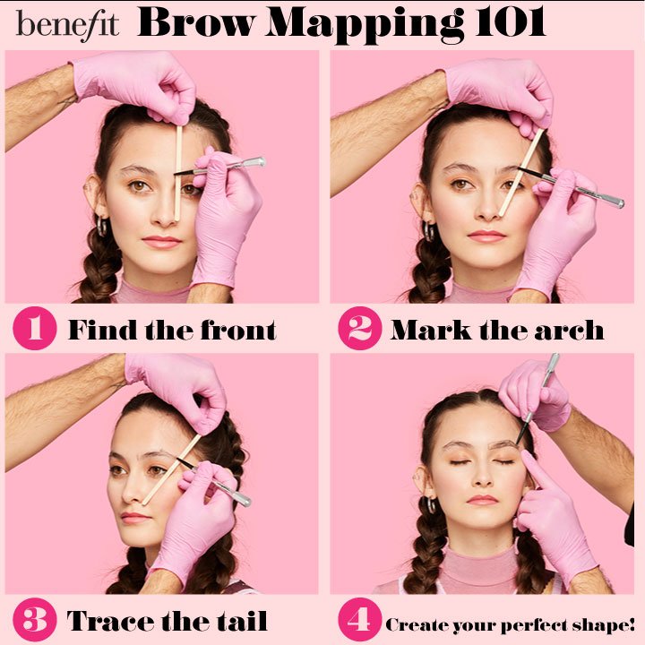 Benefit Cosmetics BrowBar Beauty Counter Logo