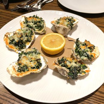 The Federal - Clams and spinach appetizer. - Steakhouses Near Me - Waltham, Massachusetts The Federal - Clams and spinach appetizer. - Steakhouses Near Me - Waltham, Massachusetts