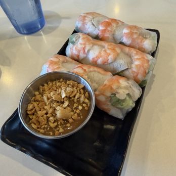 Culantro & Basil Pho Bistro - Spring rolls (shrimp and pork) - Vietnamese Near Me - West Covina, California Culantro & Basil Pho Bistro - Spring rolls (shrimp and pork) - Vietnamese Near Me - West Covina, California