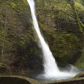 Horsetail Falls - View of Horsetail Falls from the Observation Deck - Hiking Near Me - Cascade Locks, Oregon Horsetail Falls - View of Horsetail Falls from the Observation Deck - Hiking Near Me - Cascade Locks, Oregon