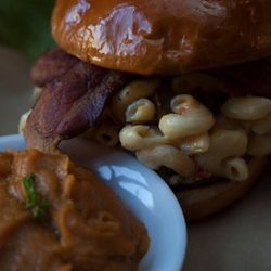 Smoke Bourbon and BBQ - Pig Mac Sandwich