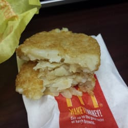 McDonald's - Hash brown not cooked.