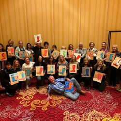 Brush It Up Mobile Paint Parties - Team building conference ideas las vegas