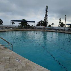 MLK Community Pool & Community Center - Check out the ocean in the background