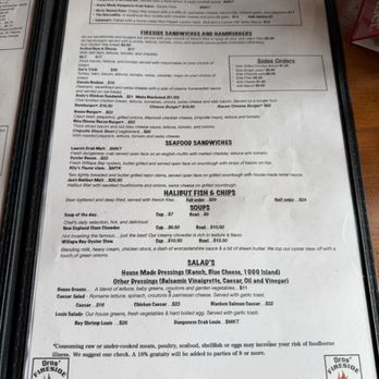 Oros Fireside Restaurant - Menu - American Near Me - Cannon Beach, Oregon Oros Fireside Restaurant - Menu - American Near Me - Cannon Beach, Oregon