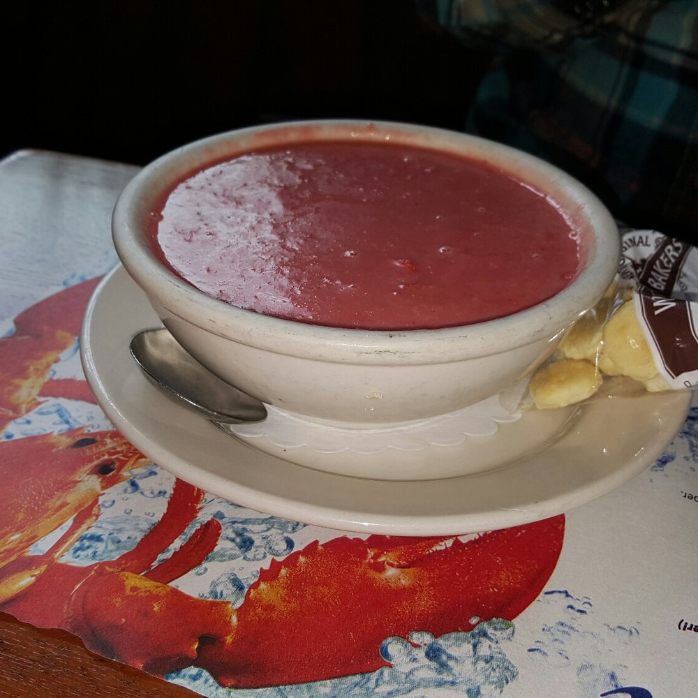 Nicky's Clam Bar - Pink Seafood Bisque - Seafood Near Me - Bay Shore, New York