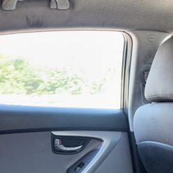 Blue Cab - Condition of the car. tape over everything and non working AC
