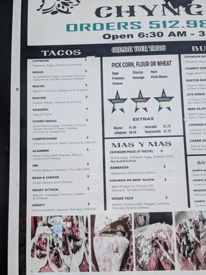 Menu photo 1 Chyngon Eats Austin, TX
