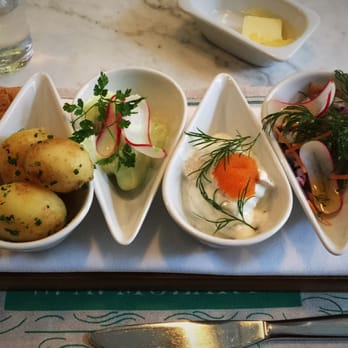 Bakfickan - 3 kinds of pickled herring. - Scandinavian Near Me - Stockholm, Alberta