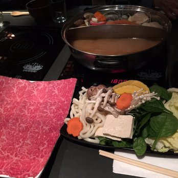 Nabe - Vegetables and meat plate for shabu - Hot Pot Near Me - San Francisco, California Nabe - Vegetables and meat plate for shabu - Hot Pot Near Me - San Francisco, California