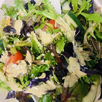 sweetgreen - Healthy Salads, Wraps, and Bowls - Renee salad with two side of dressing - Salad Near Me - Philadelphia, Pennsylvania