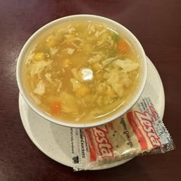 Egg drop soup Egg drop soup