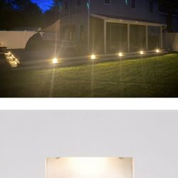 Bradley Electric - Another creative project adding step lights around the perimeter of this deck.