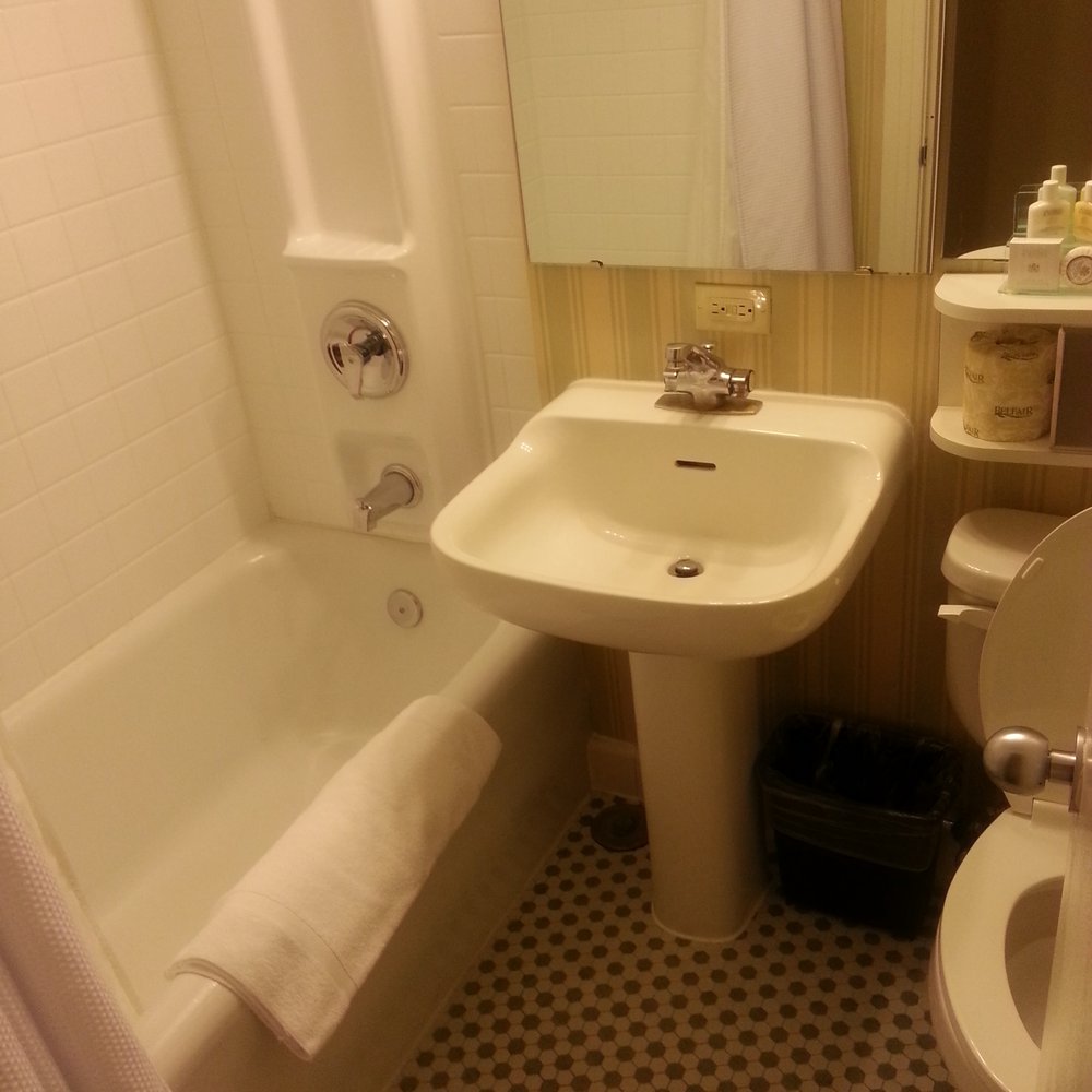 Hotel Theodore Seattle Downtown, Tapestry by Hilton - This is the tiny bathroom. - Hotels Near Me - Seattle, Washington Hotel Theodore Seattle Downtown, Tapestry by Hilton - This is the tiny bathroom. - Hotels Near Me - Seattle, Washington