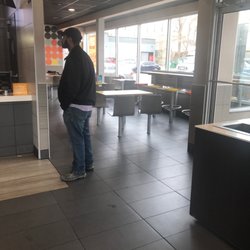 Inside dining area