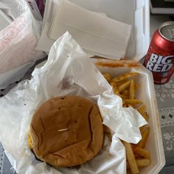 Fair Park Grocery - Burger Basket :) delicious.