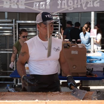 Big Apple BBQ Block Party - knife juggling at Skylight Inn - Festivals Near Me - New York, New York