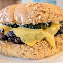 Moriarty Meats - Matt made some delicious burgers from Moriarty Meats' amazing ground beef!