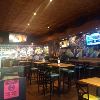 Agave Mexican Bistro - nobody eating indoors - Mexican Near Me - Mountain View, California
