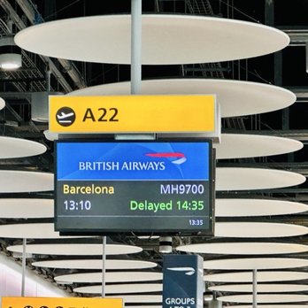 British Airways - Sign in concourse - Airlines Near Me - West Drayton, XGL